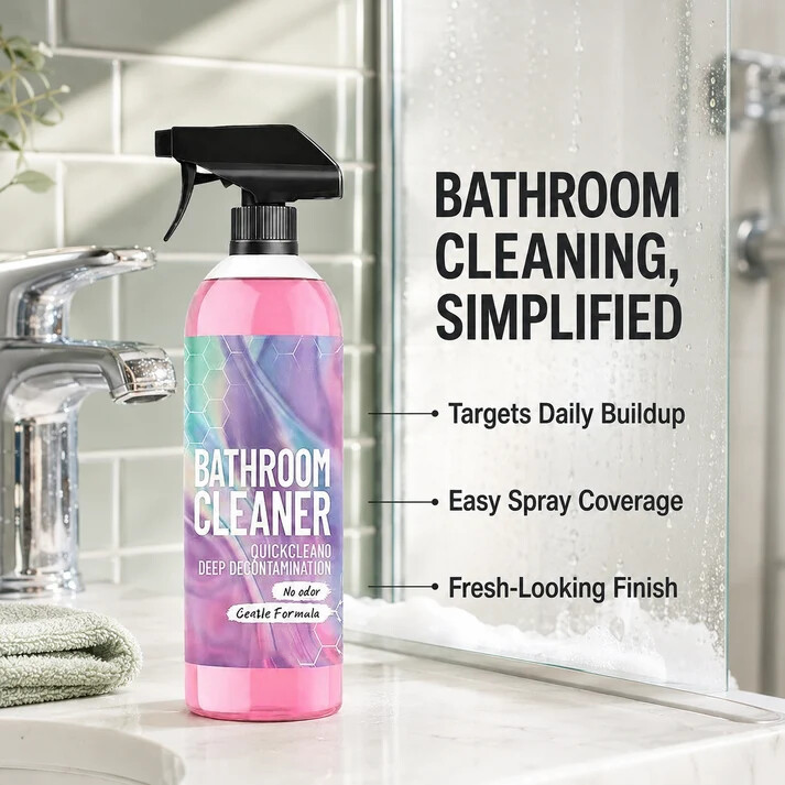 🔥 Hot Product for 2026 – ✨ Bathroom Cleaner: Instantly restores shine, no harsh odors ✨🔥