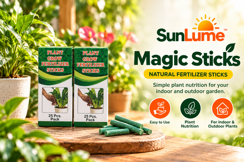 SunLume Magic Sticks — Natural Fertilizer Sticks. Buy 1 Get 1 Free