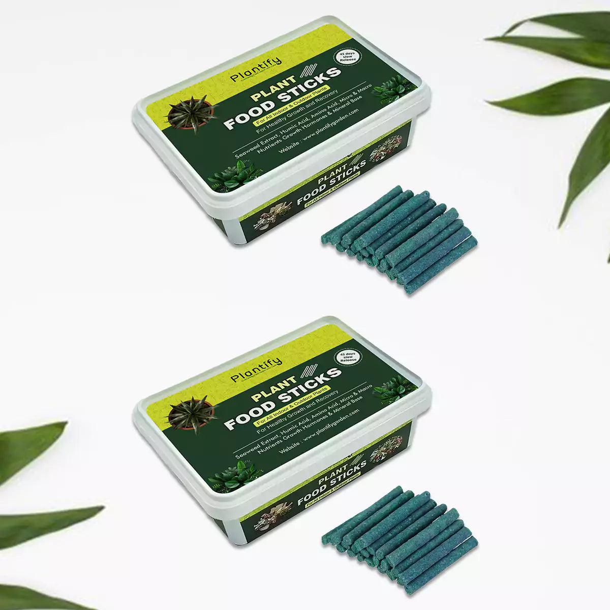 Plantify Plant Food Sticks - Organic Indoor Plant Nutrition