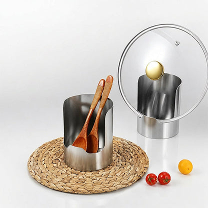 Multifunctional Kitchen Utensil Organizer | Heavy-Duty Stainless Steel for Sturdiness · Space-Saving Vertical Design · Easy to Clean and Oil-Resistant